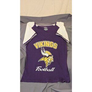 Majestic Vikings Graphic T-Shirt